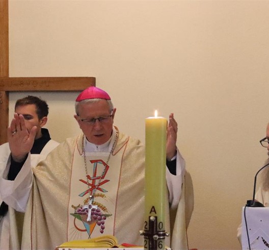 ​Biskup Gorski predvodio slavlje Uskrsa u župi Bešići